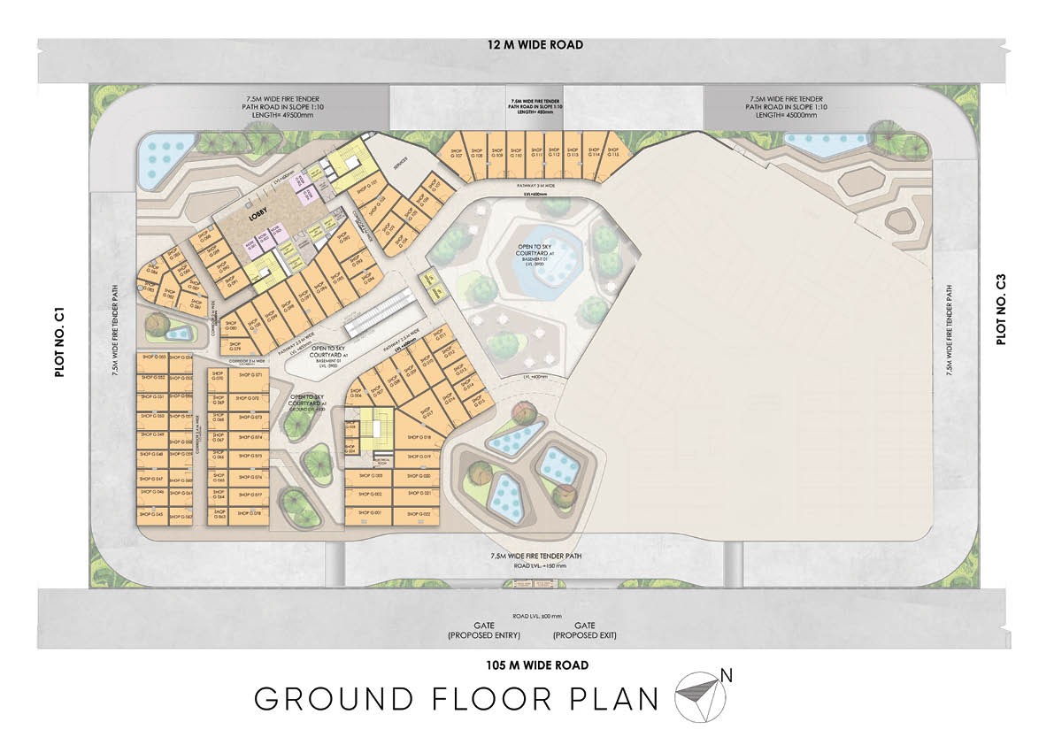 Migsun Alpha Studio — Retail / Shop floor plan