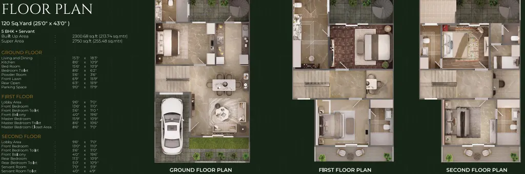 Nirvana Homes — Villa floor plan