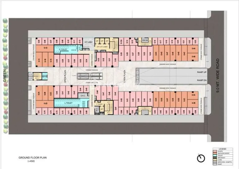 Sawasdee NSP — Office Space floor plan