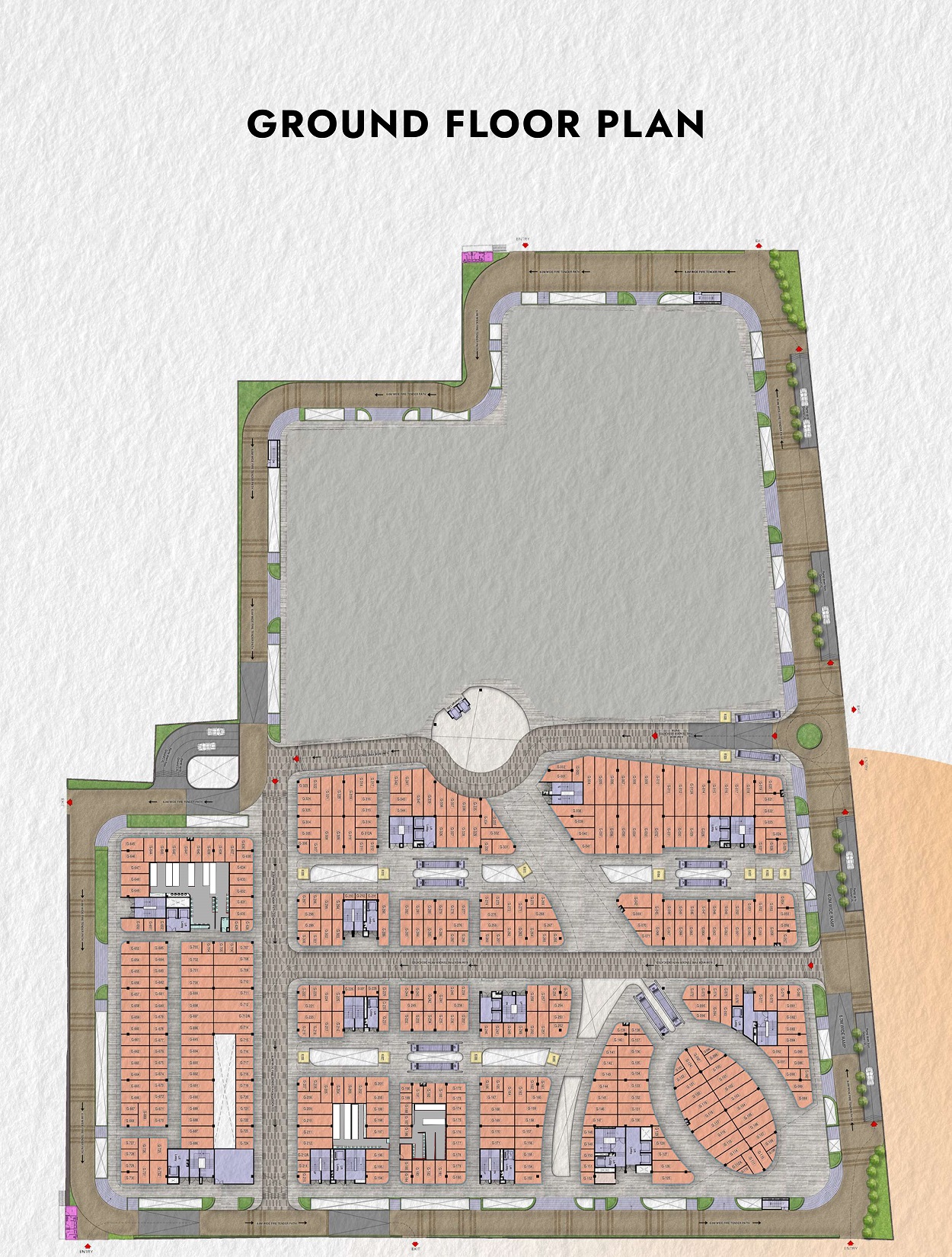 Migsun Rohini Central — Office Space floor plan
