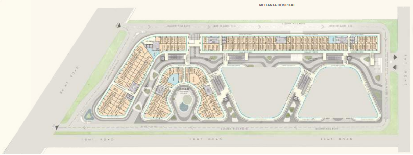 Migsun Lucknow — Office Space floor plan