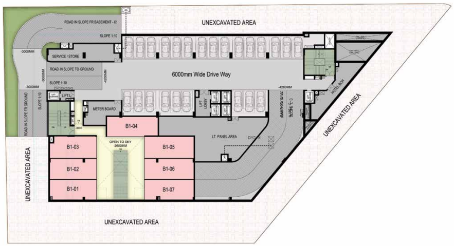 Swasdee Centre Vasundhara — Retail / Shop floor plan