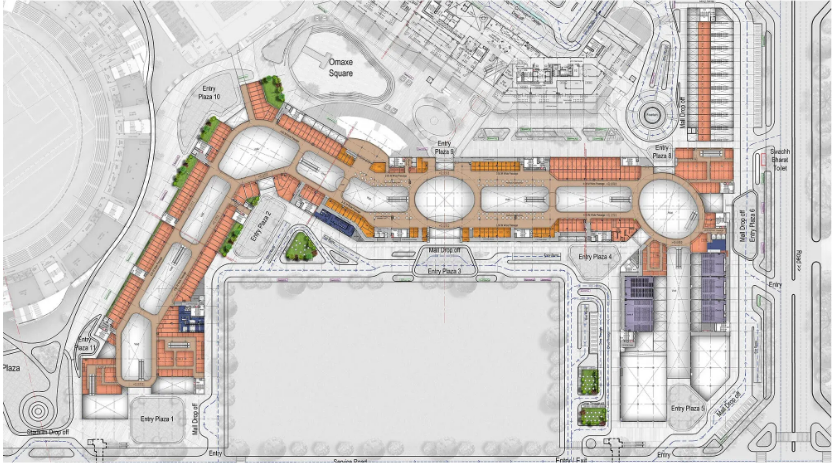 Omaxe Dwarka — Office Space floor plan