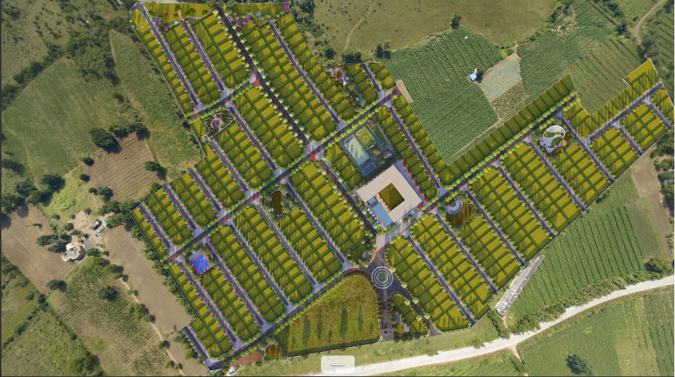 Kalpataru Ardene — Plot floor plan