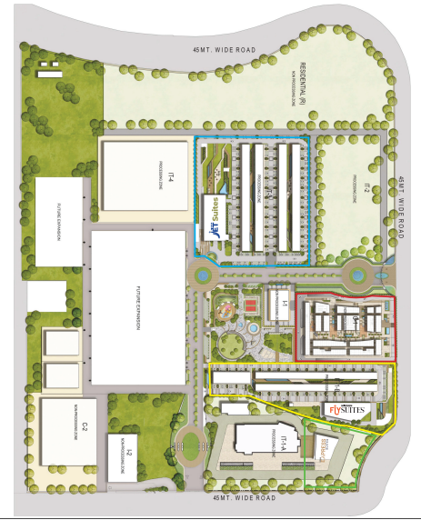Migsun Nehru Place 1 — Office Space floor plan