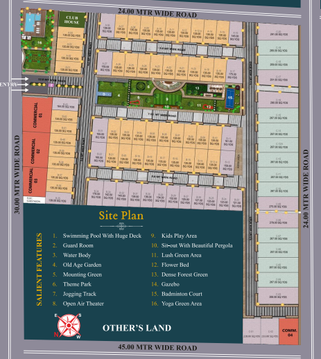 Kailasha Estate Raj Nagar Extension — Plot floor plan