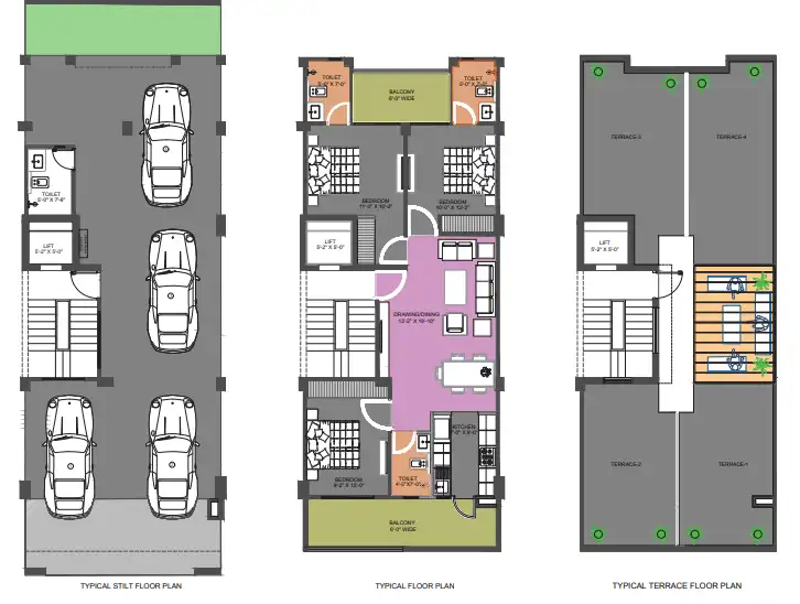 M2K Olive Greens — Plot floor plan