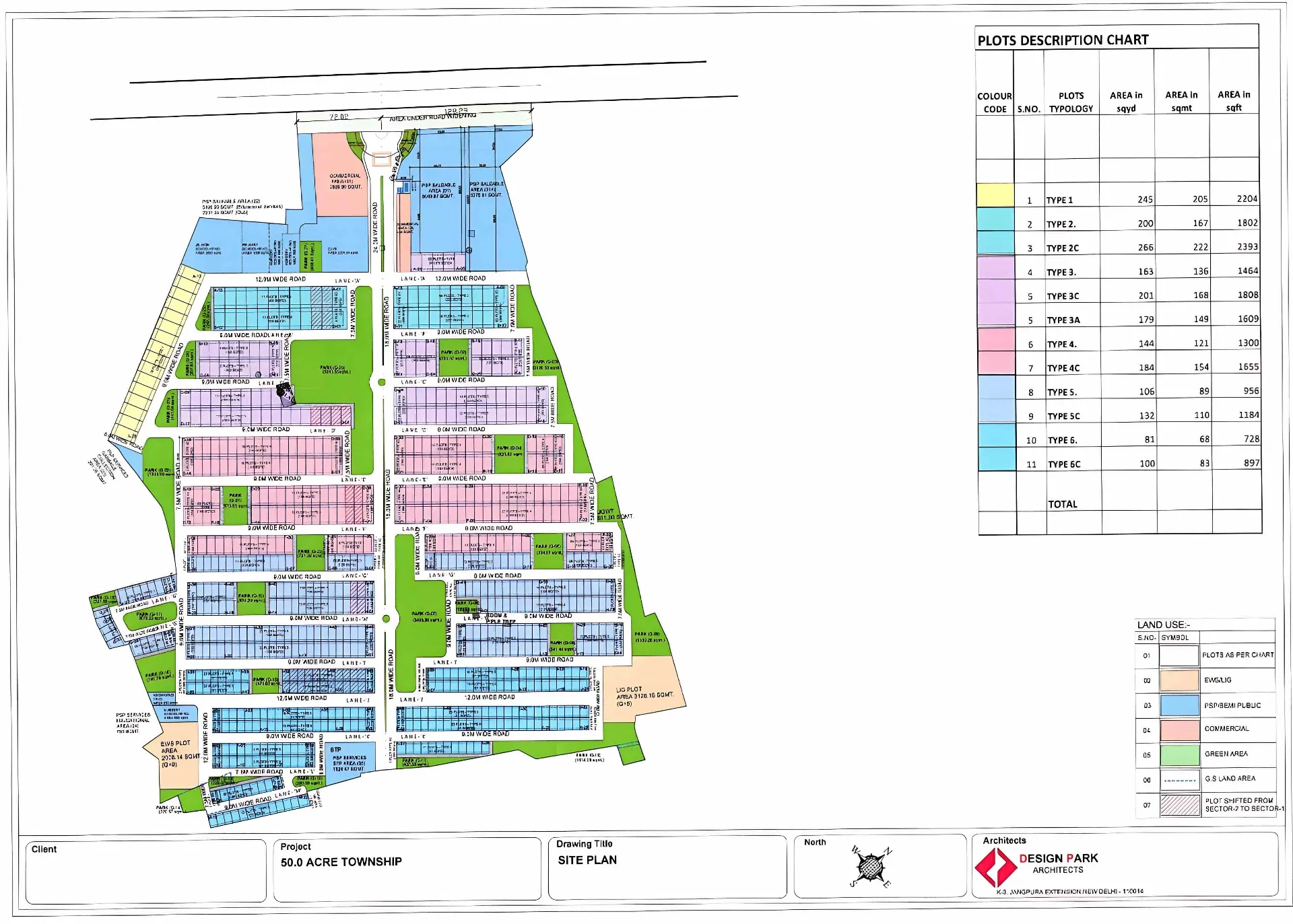 Skyom City — Plot floor plan