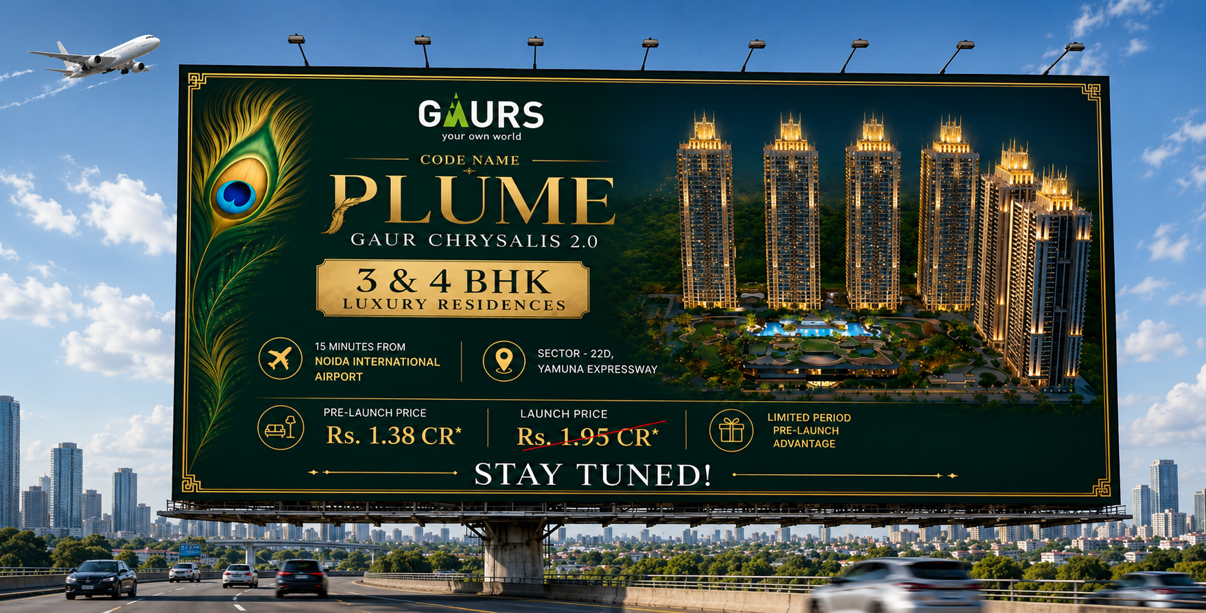 Gaur Plume Chrysalis by Gaursons India Pvt. Ltd.