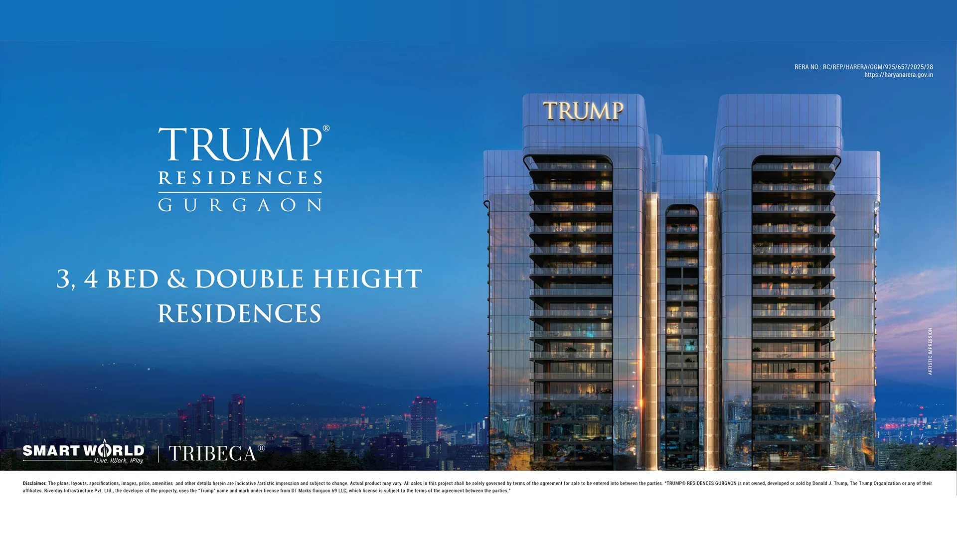 Trump Residences Gurgaon